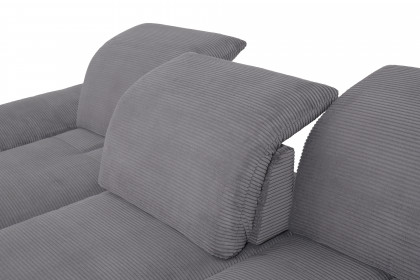 Fulla 2031 von Poco - Eckcouch grau