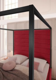 MR My Heaven von Musterring - Polster-Himmelbett KT2 rot