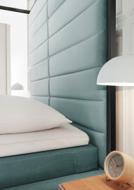 MR My Heaven von Musterring - Polster-Himmelbett KT2 petrol