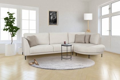 Trosa von Grant Factory - Polsterecke beige-weiß