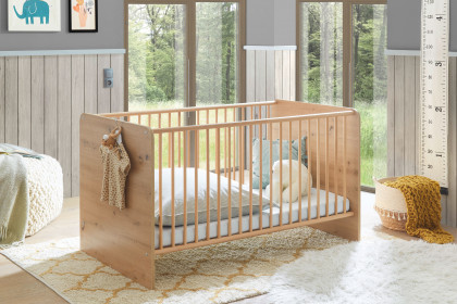 Birta von BEGABINO - Babyzimmer-Set Eiche Artisan - salbeigrün
