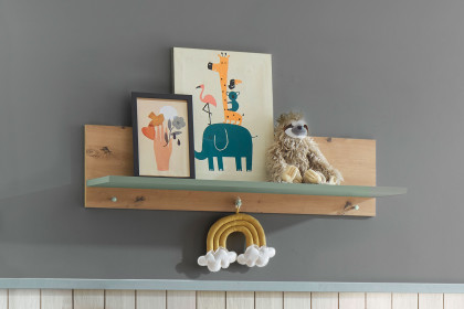 Birta von BEGABINO - Babyzimmer-Set Eiche Artisan - salbeigrün