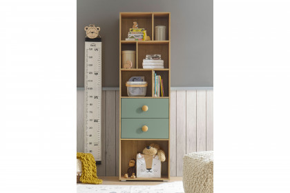 Birta von BEGABINO - Babyzimmer-Set Eiche Artisan - salbeigrün
