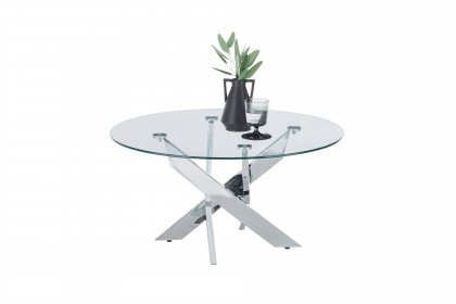Kopenhagen von A Better Place - Couchtisch mit klarer Sicherheitsglastischplatte