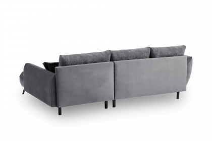 Bellini-LE25 von Exxpo - Ecksofa Variante rechts anthrazit-graphite