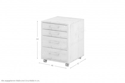 Big Profi Office von Mäusbacher - Rollcontainer mit 4 Schubkästen