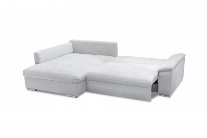 Casa Grande-LE24 von Exxpo - Eckcouch links snow
