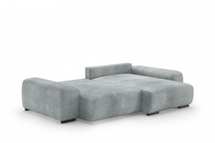 Glamour de Luxe II von Nova Via - Eckcouch rechts silver