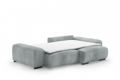 Glamour de Luxe II von Nova Via - Eckcouch rechts silver