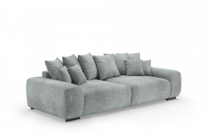Glamour de Luxe II von Nova Via - Schlafsofa silver