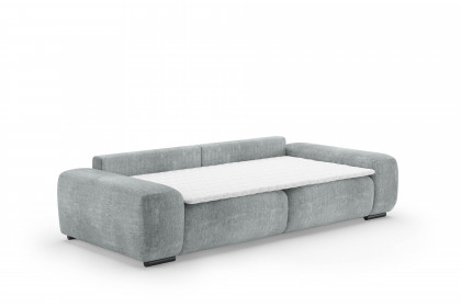 Glamour de Luxe II von Nova Via - Schlafsofa silver