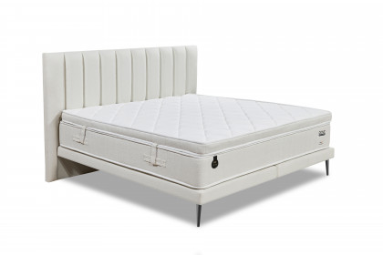 Palermo von DONE.® - Boxspringbett in White