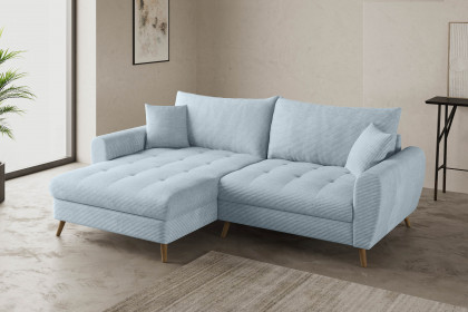 Blackburn II von Nova Via - Polstersofa links blue-grey