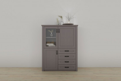 Move-living von Wehrsdorfer - Highboard in Lack graphit
