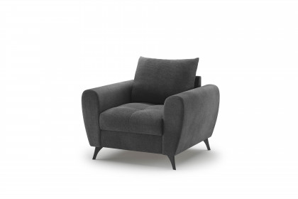 Blackburn II von Nova Via - Einzelsofa black