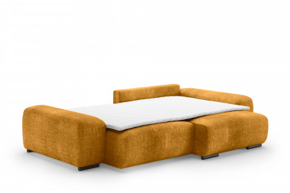 Glamour de Luxe II von Nova Via - Polsterecke rechts curry