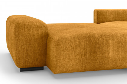 Glamour de Luxe II von Nova Via - Polsterecke rechts curry
