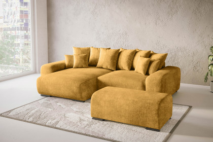 Glamour de Luxe II von Nova Via - Polsterecke links curry
