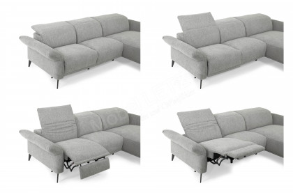 2066 von Hjort Knudsen - Eckcouch grey