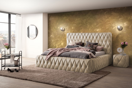 Arian Deluxe von DONE.® - Polsterbett in Beige