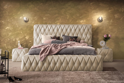 Arian Deluxe von DONE.® - Polsterbett in Cream