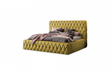 Arian Deluxe von DONE.® - Polsterbett in Ocra