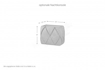 Arian Deluxe von DONE.® - Polsterbett in Ocra