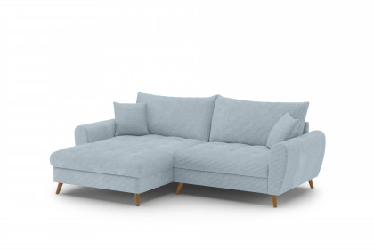 Blackburn II von Nova Via - Eckcouch links blue-grey