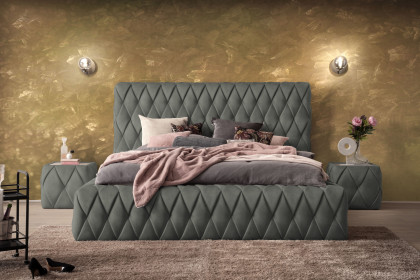 Arian Deluxe von DONE.® - Polsterbett in Anthracite