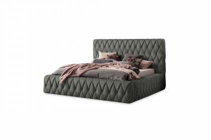 Arian Deluxe von DONE.® - Polsterbett in Anthracite