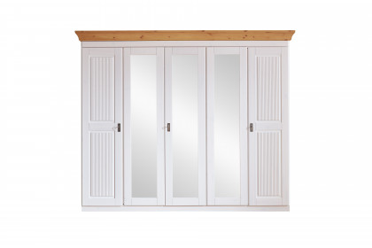 Eva von Jumek - Kleiderschrank 5-türig im Landhausstil