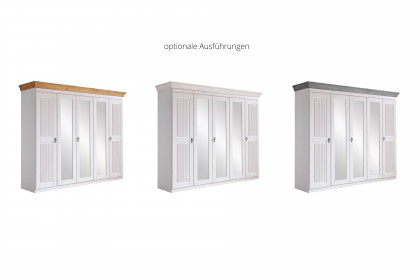 Eva von Jumek - Kleiderschrank 5-türig im Landhausstil