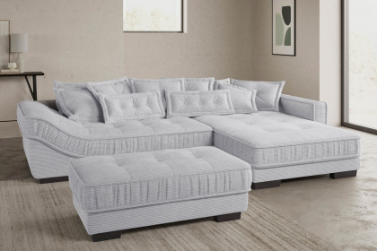 Diwan II von Nova Via - Polstersofa rechts warm-grey