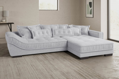 Diwan II von Nova Via - Polstersofa rechts warm-grey