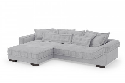 Diwan II von Nova Via - Polstersofa links warm-grey
