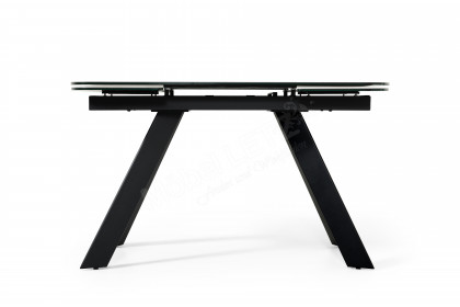 Texas von Akante - Esszimmertisch mit Keramikplatte in Titan