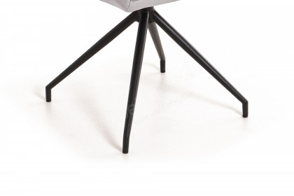 Texas von Akante - Esszimmertisch mit Keramikplatte in Titan