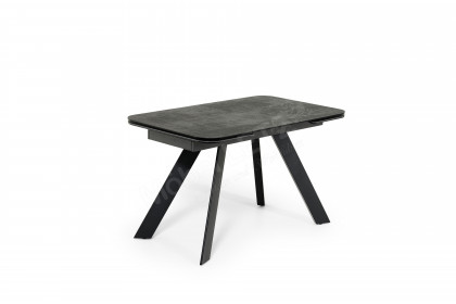 Texas von Akante - Esszimmertisch mit Keramikplatte in Titan