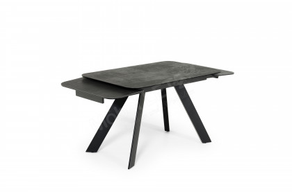 Texas von Akante - Esszimmertisch mit Keramikplatte in Titan