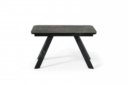Texas von Akante - Esszimmertisch mit Keramikplatte in Titan