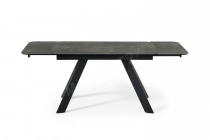 Texas von Akante - Esszimmertisch mit Keramikplatte in Titan