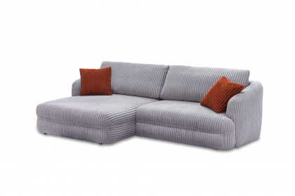 Lush von Exxpo - Eckcouch links grey