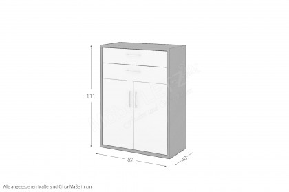Big Profi Office von Mäusbacher - kleiner Aktenschrank mit Schubkästen