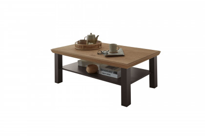 Move-living von Wehrsdorfer - Couchtisch Lack graphit und Asteiche