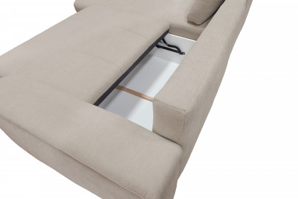 Casa Grande-LE24 von Exxpo - Eckcouch Variante links sand