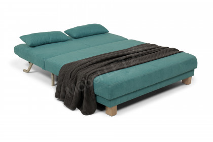 Gina von Sofa-Team - Schlafsofa 160 in Türkis