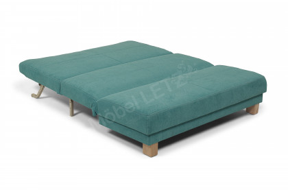 Gina von Sofa-Team - Schlafsofa 160 in Türkis