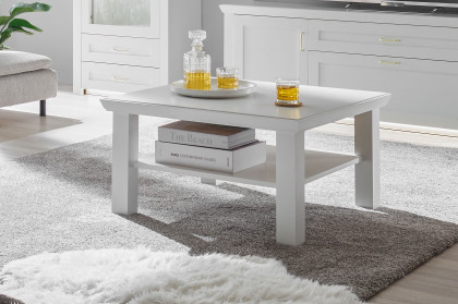 Move-living von Wehrsdorfer - Couchtisch in Lack weiß