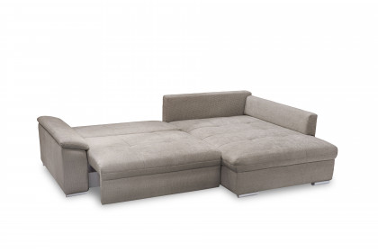 Casa Grande-LE24 von Exxpo - Eckcouch Variante rechts hellbraun