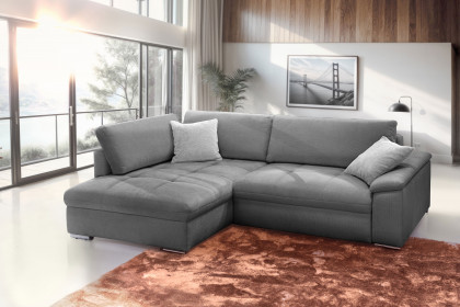 Casa Grande-LE24 von Exxpo - Eckcouch links grey